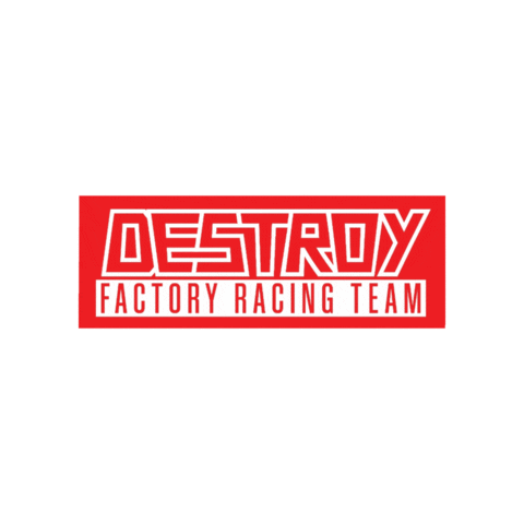 Factory Racing Sticker by Destroy or Die