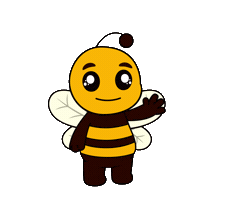 Wave Hello Sticker by Plan Bee Studios