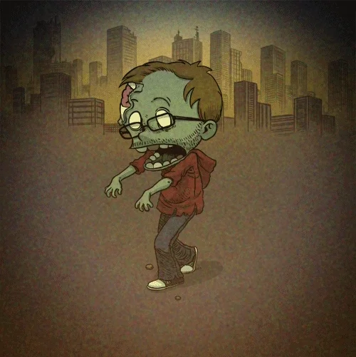 Walking Zombie GIF