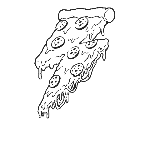 Pizza Sticker by Hertz6