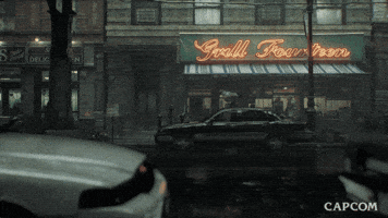 Raining Video Game GIF by CAPCOM