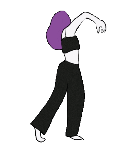 Dance Girl Sticker