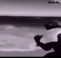 Running On The Beach GIF