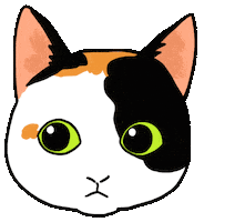 Cat ねこ Sticker