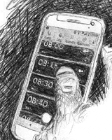 Alarm Clock Art GIF by Arielgif