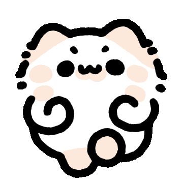 Cat Sticker by MYAOWL