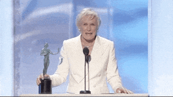 glenn close GIF by SAG Awards
