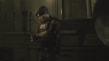 resident evil 2 umbrella GIF