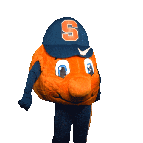 Happy Syracuse Orange Sticker by Syracuse University