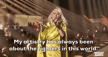 Christina Aguilera Fighters GIF by E!
