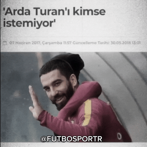 Arda Turan Galatasaray GIF