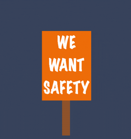 Peace Safety GIF by Donecia Montgomery
