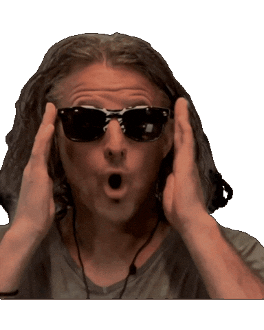 Sunnies What Sticker by Rampenhirsche