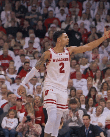 Lets Go Win GIF by Wisconsin Badgers
