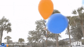 Balloons Uf GIF by University of Florida College of Education