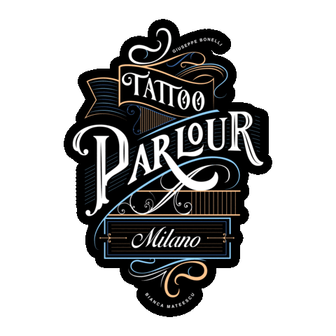 Giuseppe Gibi Bonelli (Tattoo Parlour) Sticker