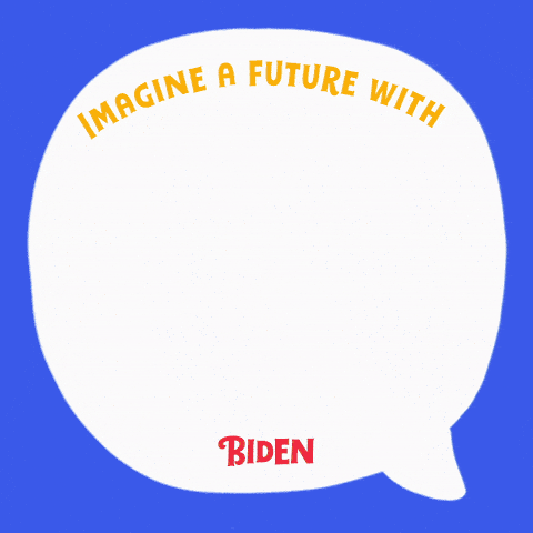 Imagine a future with affordable childcare, paid leave, healthcare, and elder care Biden quote