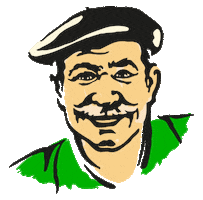 justinbridou_fr Sticker