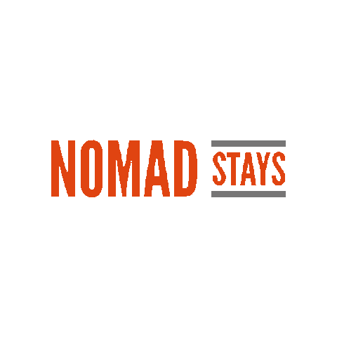 Nomad  Stays Sticker