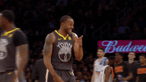 Andre Iguodala Reaction GIF by NBA
