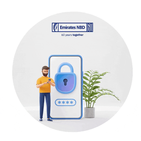 Cybersecurity GIF by EmiratesNBD