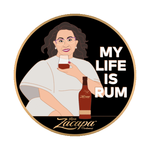 Old Fashioned Drinking Sticker by Zacapa Rum