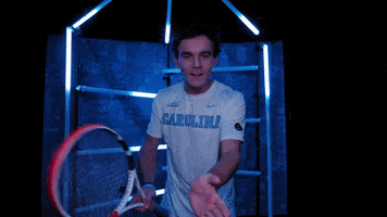 University Of North Carolina Tennis GIF by UNC Tar Heels