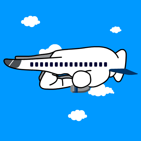Asl Plane GIF by Salvador Sanchez Artist