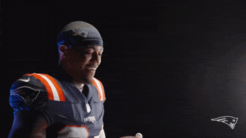 Football Smile GIF by New England Patriots
