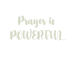 Church Praying Sticker