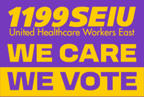 We Care We Vote GIF by 1199SEIU