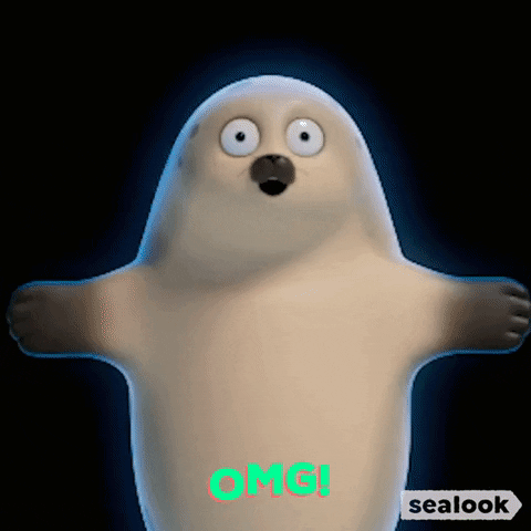 Text Wow GIF by SEALOOK