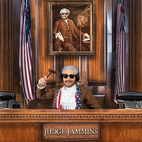 Judge Judy Shut Up GIF