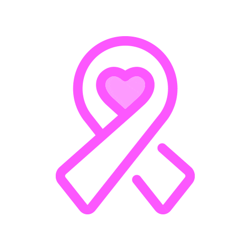 SHCMarketing love heart ribbon breast cancer GIF