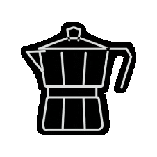 Invita Cafe Sticker
