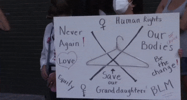 2021 Womens March GIF by GIPHY News