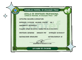Profissional De Educação Física Sticker by CONFEF