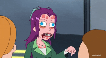 Season 5 Zombie GIF by Rick and Morty