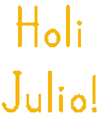 Mayo Julio Sticker