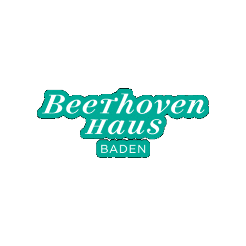 Beethovenhaus Baden Sticker