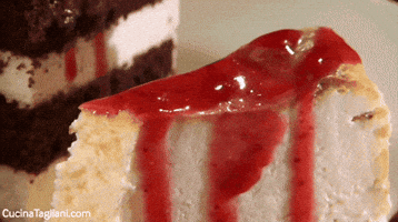 cucinatagliani dessert strawberry dulce cheesecake GIF