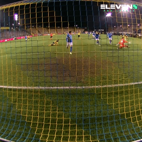 Football Save GIF by ElevenSportsBE