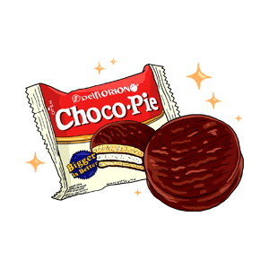 Chocolate Delfiorion Sticker by Delfi Orion Chocopie