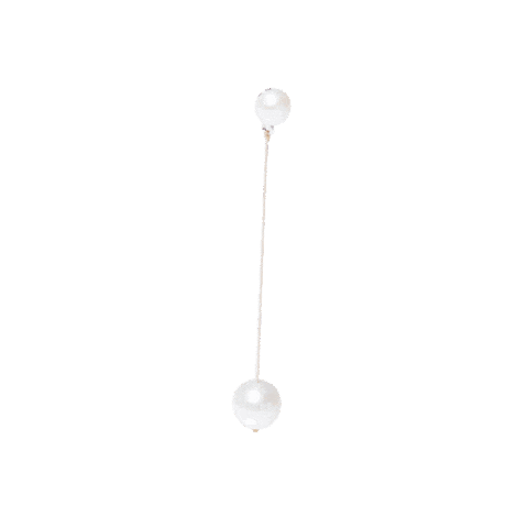 Pearl Earring Sticker by bowerhaus