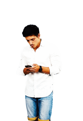 Phone Calling Sticker