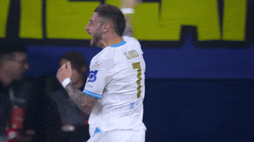 Happy Football GIF by Olympique de Marseille