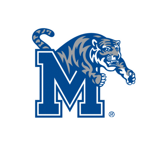 Go Tigers Go Sticker by University of Memphis