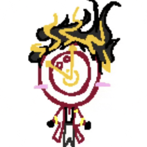 Chibi Clock GIF