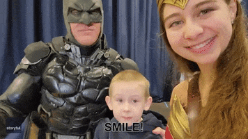 Batman Smile GIF by Storyful