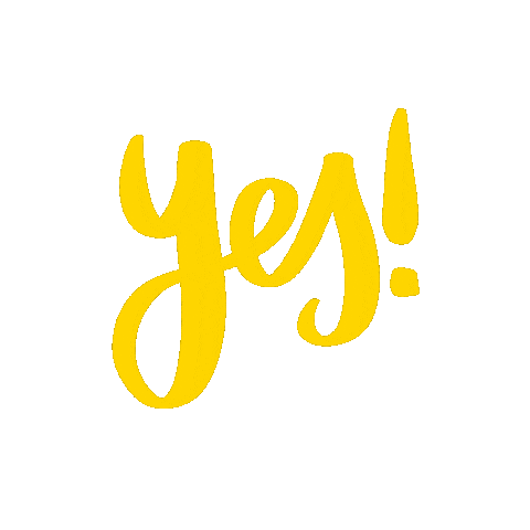 Yes Sticker by StiftShift